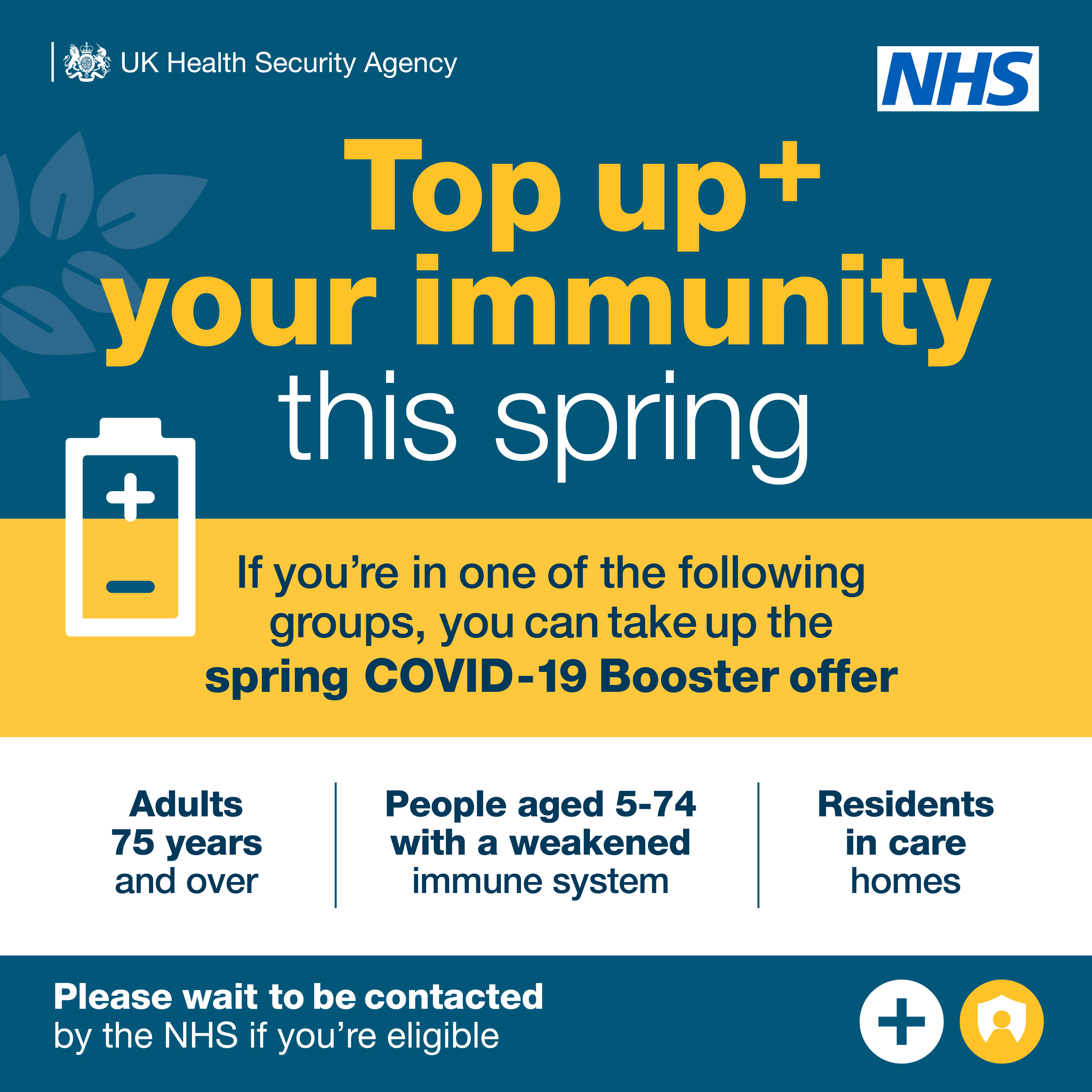 Spring Covid Booster